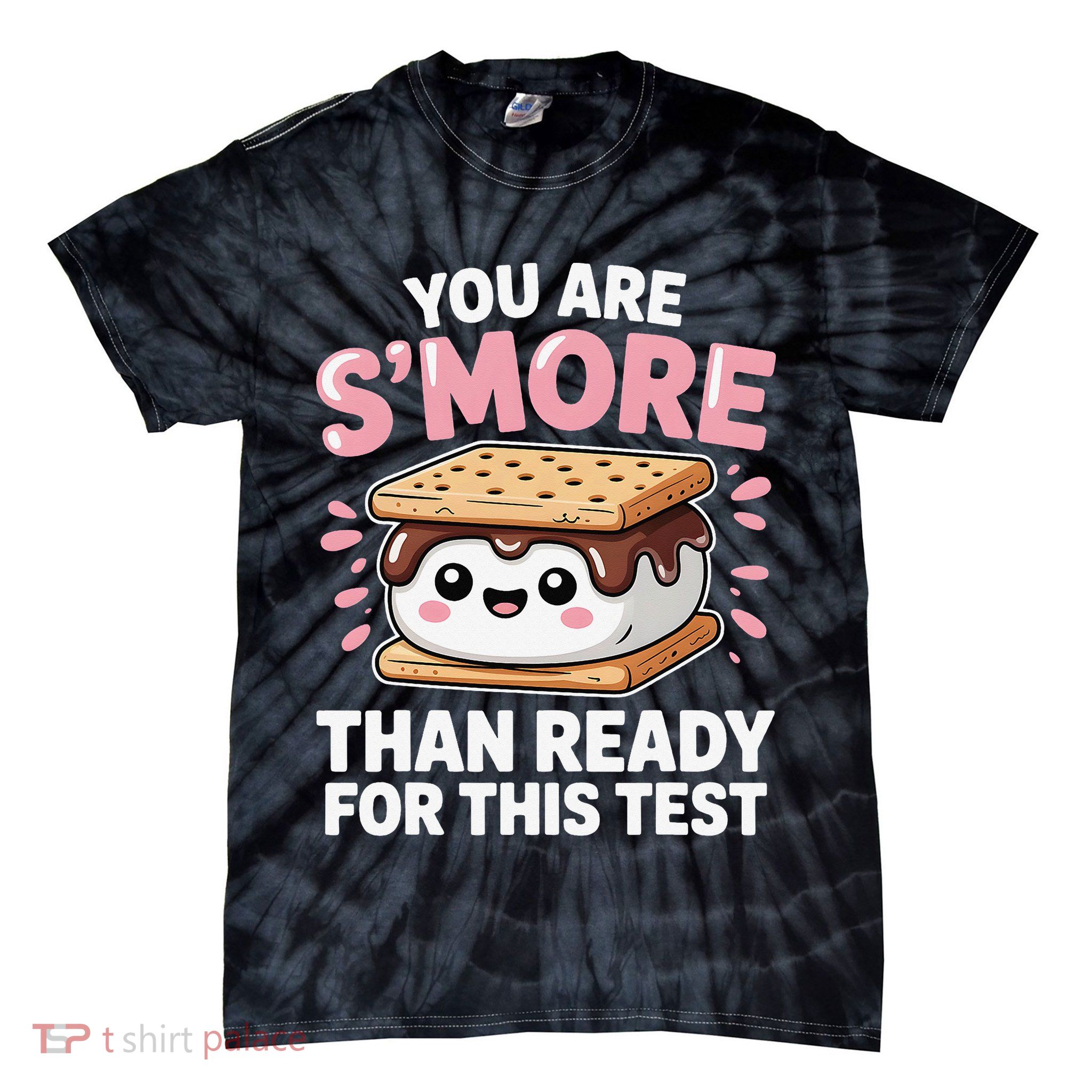 You Are Smore Than Ready For This Test Day Teacher Tie-Dye T-Shirt