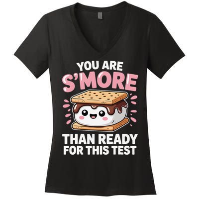 You Are Smore Than Ready For This Test Day Teacher Women's V-Neck T-Shirt