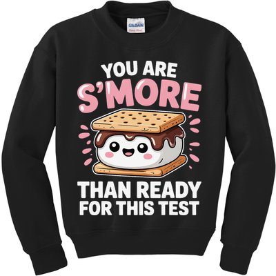 You Are Smore Than Ready For This Test Day Teacher Kids Sweatshirt