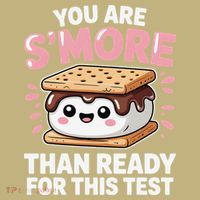 You Are Smore Than Ready For This Test Day Teacher T-Shirt