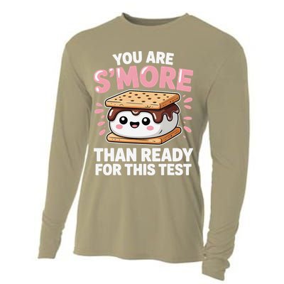 You Are Smore Than Ready For This Test Day Teacher Cooling Performance Long Sleeve Crew