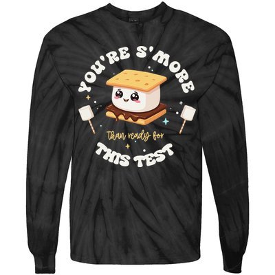 You Are Smore Than A Test Score State Test Day Teacher Tie-Dye Long Sleeve Shirt