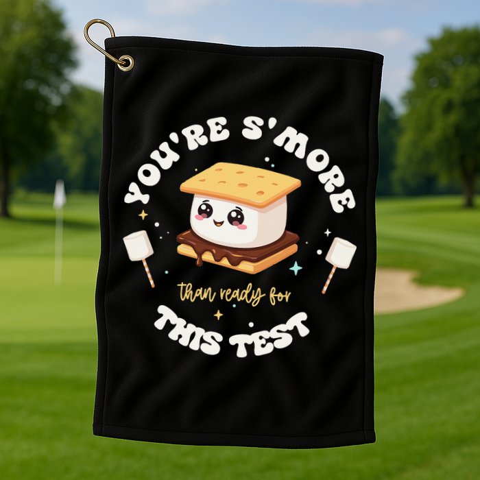 You Are Smore Than A Test Score State Test Day Teacher Golf Towel