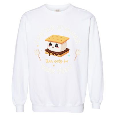 You Are Smore Than A Test Score State Test Day Teacher Garment-Dyed Sweatshirt
