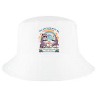 You Are Safe With Me Pride Month Lgbt Cool Comfort Performance Bucket Hat