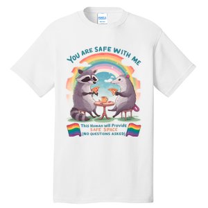 You Are Safe With Me Pride Month Lgbt Tall T-Shirt