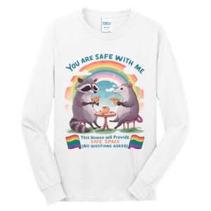 You Are Safe With Me Pride Month Lgbt Tall Long Sleeve T-Shirt