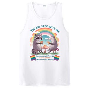 You Are Safe With Me Pride Month Lgbt PosiCharge Competitor Tank