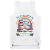 You Are Safe With Me Pride Month Lgbt Tank Top