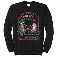 You Are Safe With Me Human Will Provide Safe Space Sweatshirt