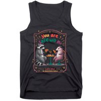 You Are Safe With Me Human Will Provide Safe Space Tank Top