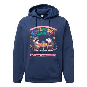 You Are Safe With Me Raccoon Lgbt Performance Fleece Hoodie