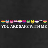 You Are Safe With Me Lgbt Flag 15oz Campfire Ceramic Mug