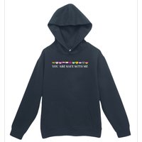 You Are Safe With Me Lgbt Flag Urban Pullover Hoodie