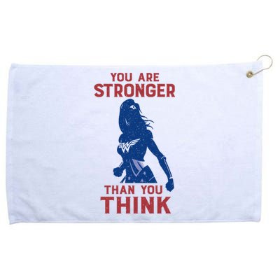 You Are Stronger Than You Think Grommeted Golf Towel