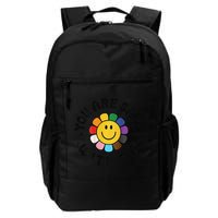 You Are Safe With Me Lgbtq Pride Ally Smile Face Back Backpack