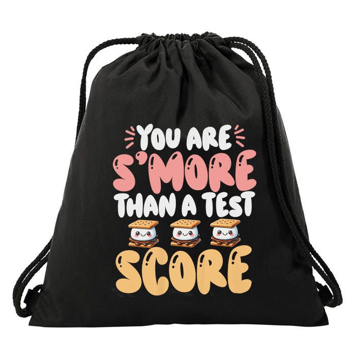 You Are SMore Than A Test Score State Test Day Teacher Drawstring Bag