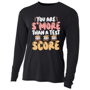 You Are SMore Than A Test Score State Test Day Teacher Cooling Performance Long Sleeve Crew