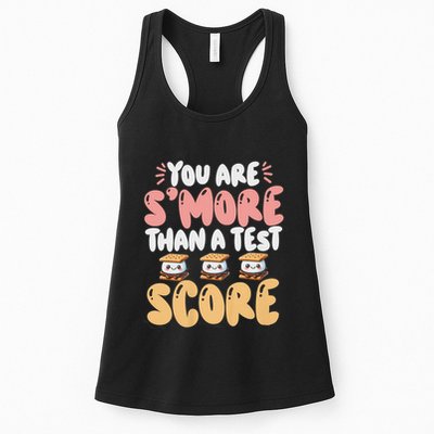 You Are SMore Than A Test Score State Test Day Teacher Womens Tank Top