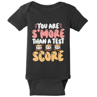 You Are SMore Than A Test Score State Test Day Teacher Baby Bodysuit