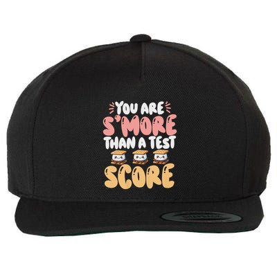 You Are SMore Than A Test Score State Test Day Teacher Wool Snapback Cap