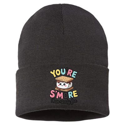 You Are Smore Than A Test Score State Test Day Teacher Sustainable Knit Beanie