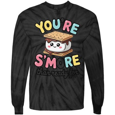 You Are Smore Than A Test Score State Test Day Teacher Tie-Dye Long Sleeve Shirt