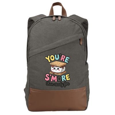 You Are Smore Than A Test Score State Test Day Teacher Cotton Canvas Backpack