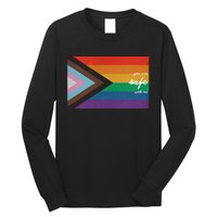 You are safe with me LGBT Ally Long Sleeve Shirt