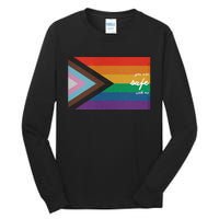 You are safe with me LGBT Ally Tall Long Sleeve T-Shirt