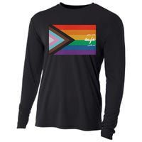 You are safe with me LGBT Ally Cooling Performance Long Sleeve Crew