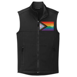 You are safe with me LGBT Ally Collective Smooth Fleece Vest