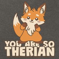 You Are So Therian Cotton Canvas Backpack