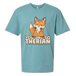 You Are So Therian Sueded Cloud Jersey T-Shirt