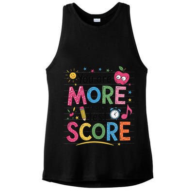 You Are Smore Than A Test Score State Test Day Teacher Ladies PosiCharge Tri-Blend Wicking Tank