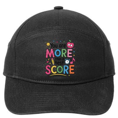 You Are Smore Than A Test Score State Test Day Teacher 7-Panel Snapback Hat