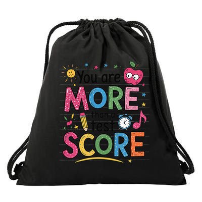 You Are Smore Than A Test Score State Test Day Teacher Drawstring Bag
