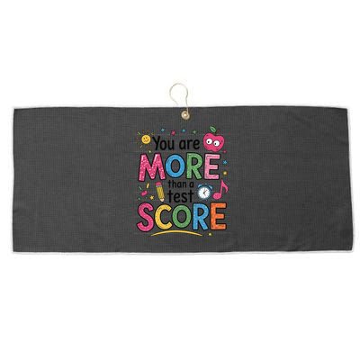 You Are Smore Than A Test Score State Test Day Teacher Large Microfiber Waffle Golf Towel