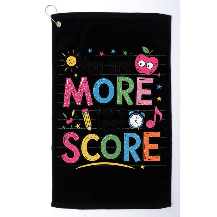 You Are Smore Than A Test Score State Test Day Teacher Golf Towel