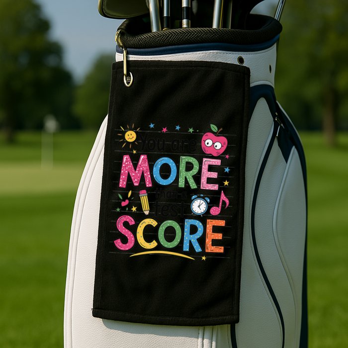 You Are Smore Than A Test Score State Test Day Teacher Golf Towel