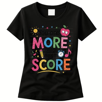 You Are Smore Than A Test Score State Test Day Teacher Womens T-Shirt
