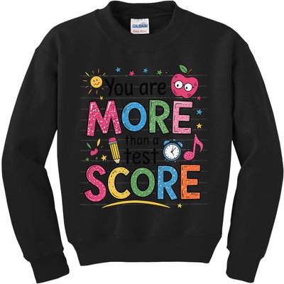You Are Smore Than A Test Score State Test Day Teacher Kids Sweatshirt