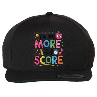 You Are Smore Than A Test Score State Test Day Teacher Wool Snapback Cap