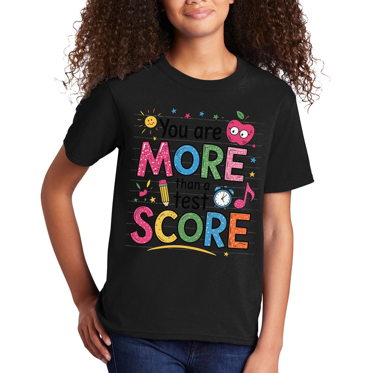 You Are Smore Than A Test Score State Test Day Teacher Kids T-Shirt