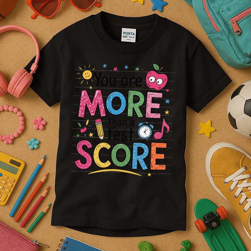 You Are Smore Than A Test Score State Test Day Teacher Kids T-Shirt