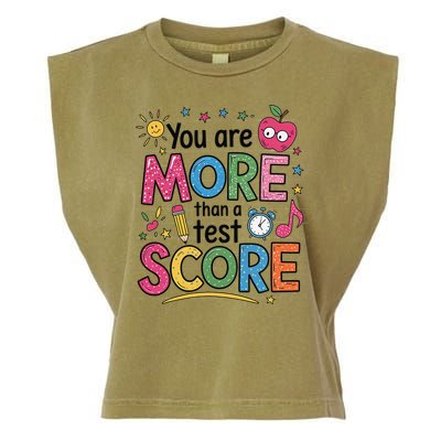 You Are Smore Than A Test Score State Test Day Teacher Garment-Dyed Women's Muscle Tee