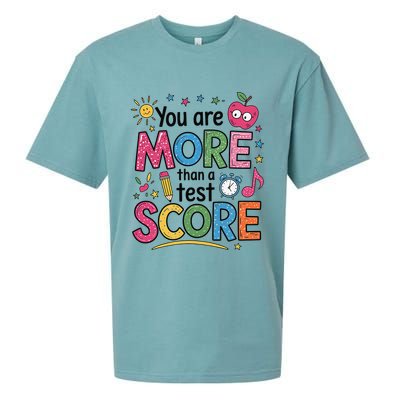 You Are Smore Than A Test Score State Test Day Teacher Sueded Cloud Jersey T-Shirt