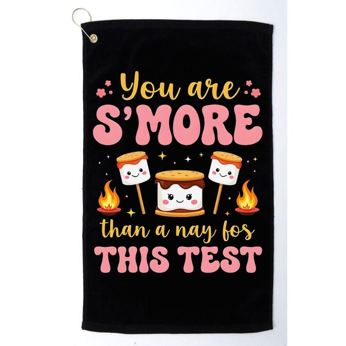You Are Smore Than A Test Score State Test Day Teacher Golf Towel