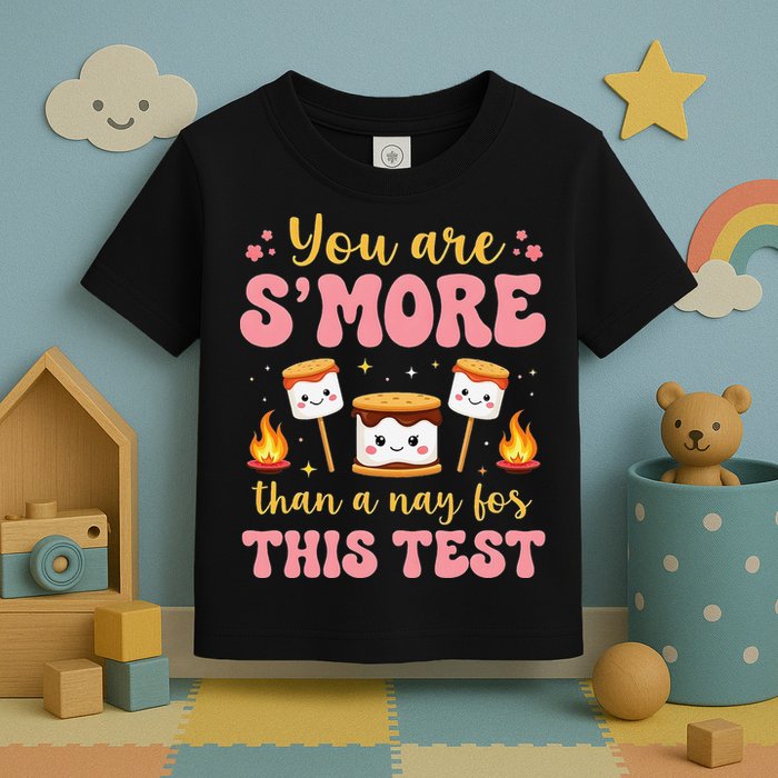 You Are Smore Than A Test Score State Test Day Teacher Toddler T-Shirt