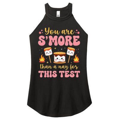 You Are Smore Than A Test Score State Test Day Teacher Women's Perfect Tri Rocker Tank
